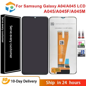 6,5 ‘Оригинальный Для Samsung Galaxy A04 ЖК-дисплей Для Samsung A045 A045F A045M ЖК-дисплей Сенсорный Дигитайзер В Сборе Экран