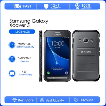 Samsung Galaxy Xcover 3 G389F Восстановленный Оригинальный Разблокированный телефон Android с двумя SIM-картами Xcover 3 4,5 