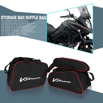 Аксессуары для мотоциклов, Багажная сумка, Седельные сумки, Боковое хранение ДЛЯ 2020 Suzuki Vstrom 650 DL650A XT ABS 2019, Багажные сумки для хранения 