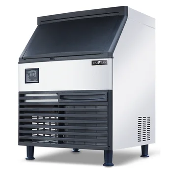 (НОВЫЙ) Коммерческий автомат для льда Half Cube -160 фунтов с 80 фунтами Бункер для хранения
