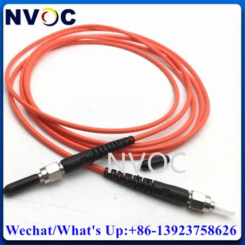 Оптоволоконный патч-корд 3/5 М SMA-SMA905 ММ SX 62,5/125 мкм 50/125 мкм OM1 OM2 Оранжевый 3,0 мм Многомодовый Симплексный Металлокерамический кабель с наконечником