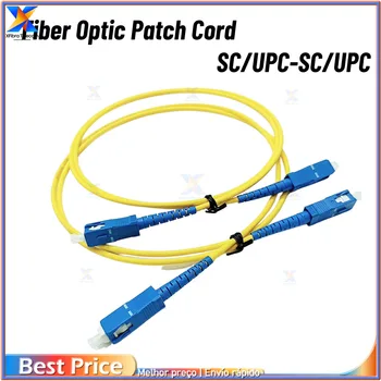 Оптоволоконный патч-корд FTTH SC Однорежимный Волоконно-оптический Патч-кабель SC/UPC SM 2,0 мм 3,0 мм 9/125 мкм Волоконно-Оптическая Перемычка 1 м