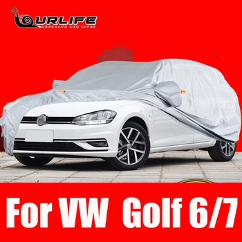 Полное покрытие автомобиля, защита от жары в помещении и на открытом воздухе, Защита от ультрафиолета, Защита от царапин, Защита от ультрафиолета Для VW Volkswagen Golf 6 7 MK4 MK5 Аксессуары