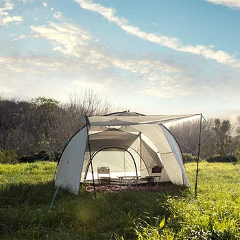 Семейная палатка Bushcraft Кемпинг Защита От Дождя На Пляже Пляжное Самоуправляемое Кемпинговое Укрытие Палатка Парк Toldo Playa Аксессуары Для Кемпинга