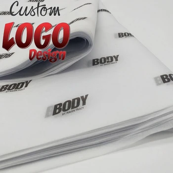 Хорошее качество, нанесенный логотип на оберточную бумагу для одежды